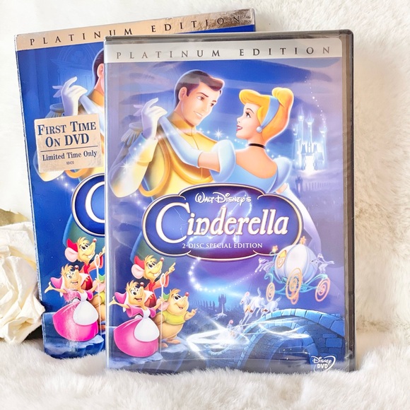 New with tags PLATINUM EDITION WALT DISNEY’S CINDERELLA 2 Disc EDITION 2005 - Picture 2 of 14